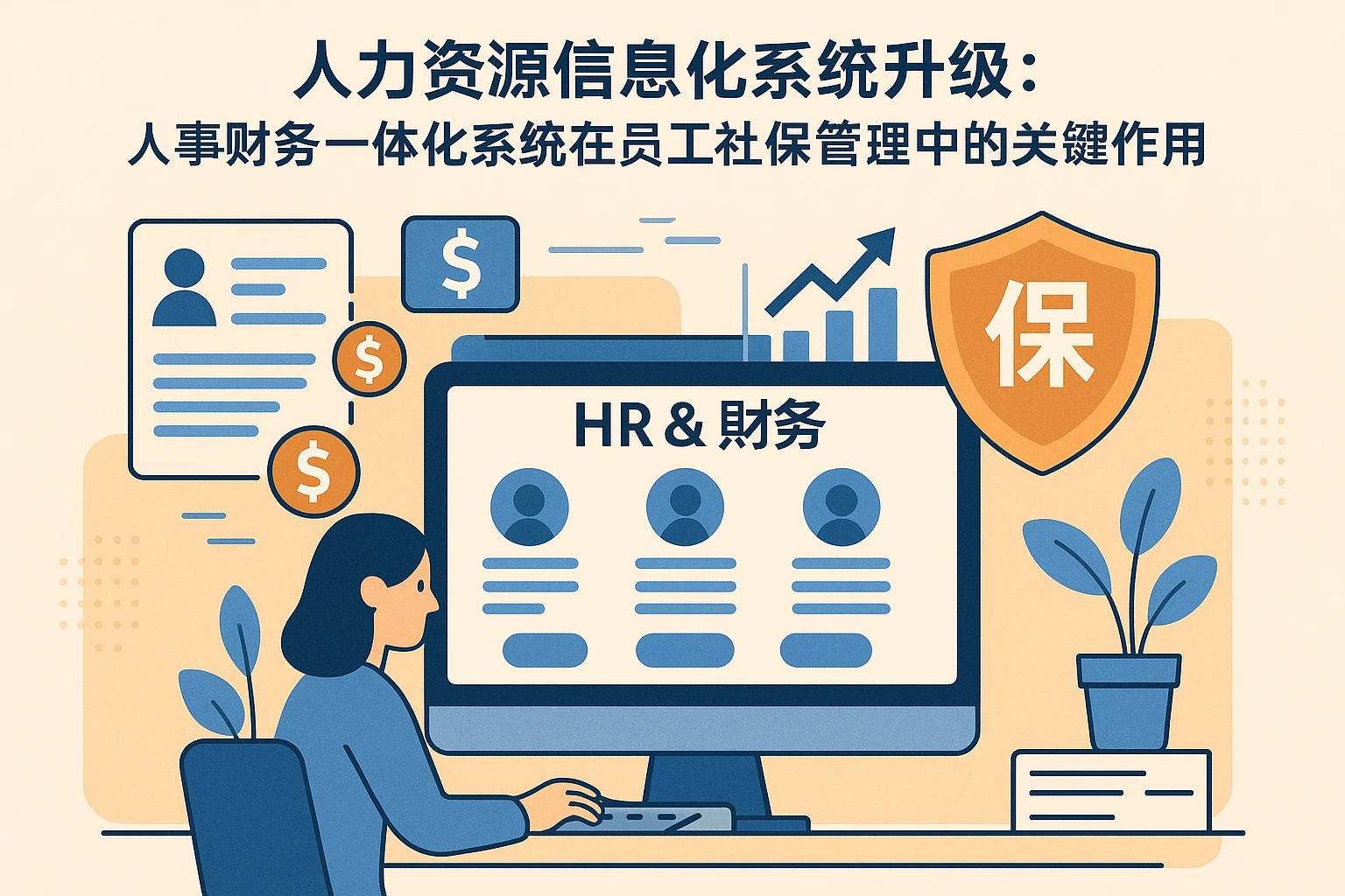 人力资源信息化系统升级:人事财务一体化系统在员工社保管理中的关键作用