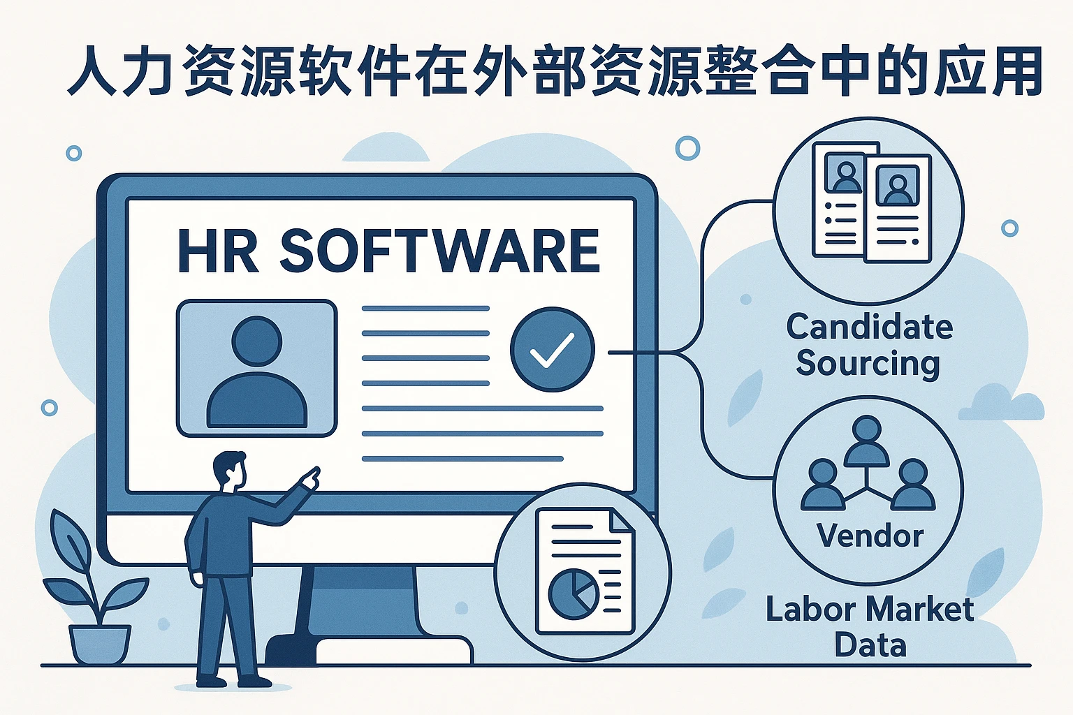 人力资源软件在外部资源整合中的应用