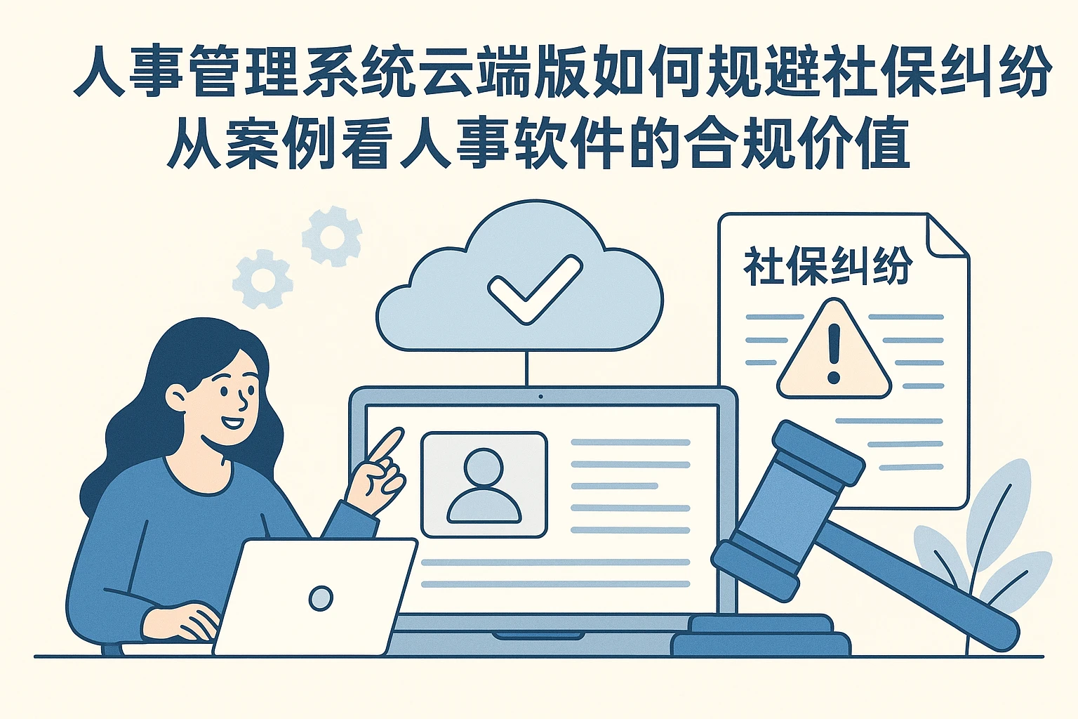 人事管理系统云端版如何规避社保纠纷？从案例看人事软件的合规价值