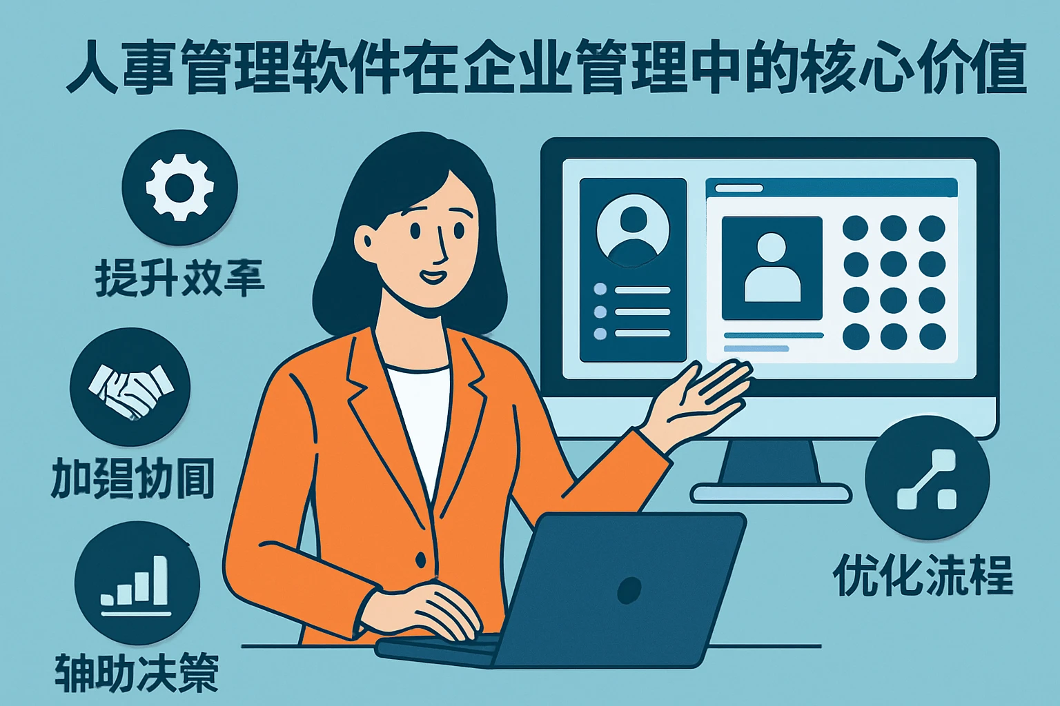人事管理软件在企业管理中的核心价值