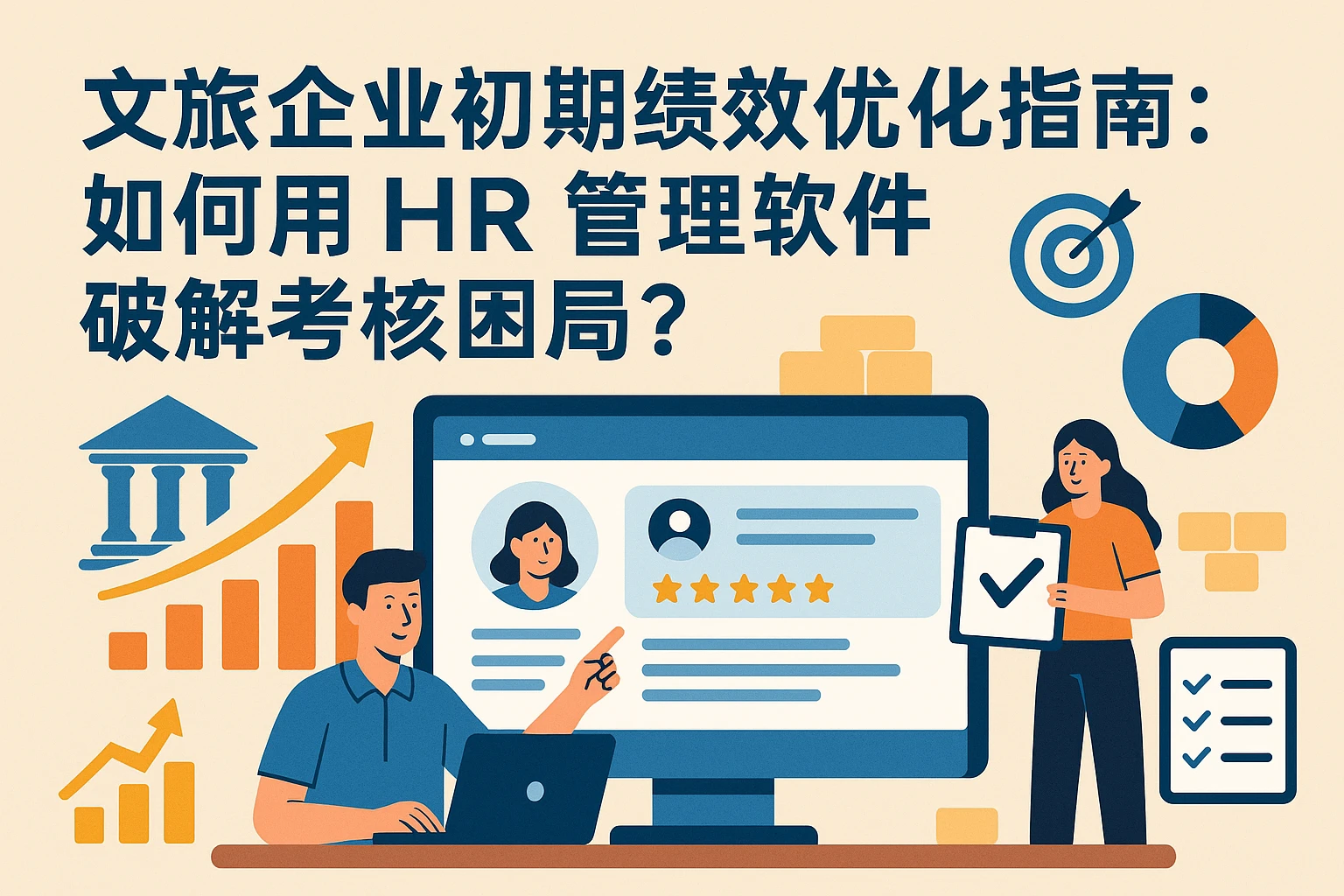 文旅企业初期绩效优化指南：如何用HR管理软件破解考核困局？