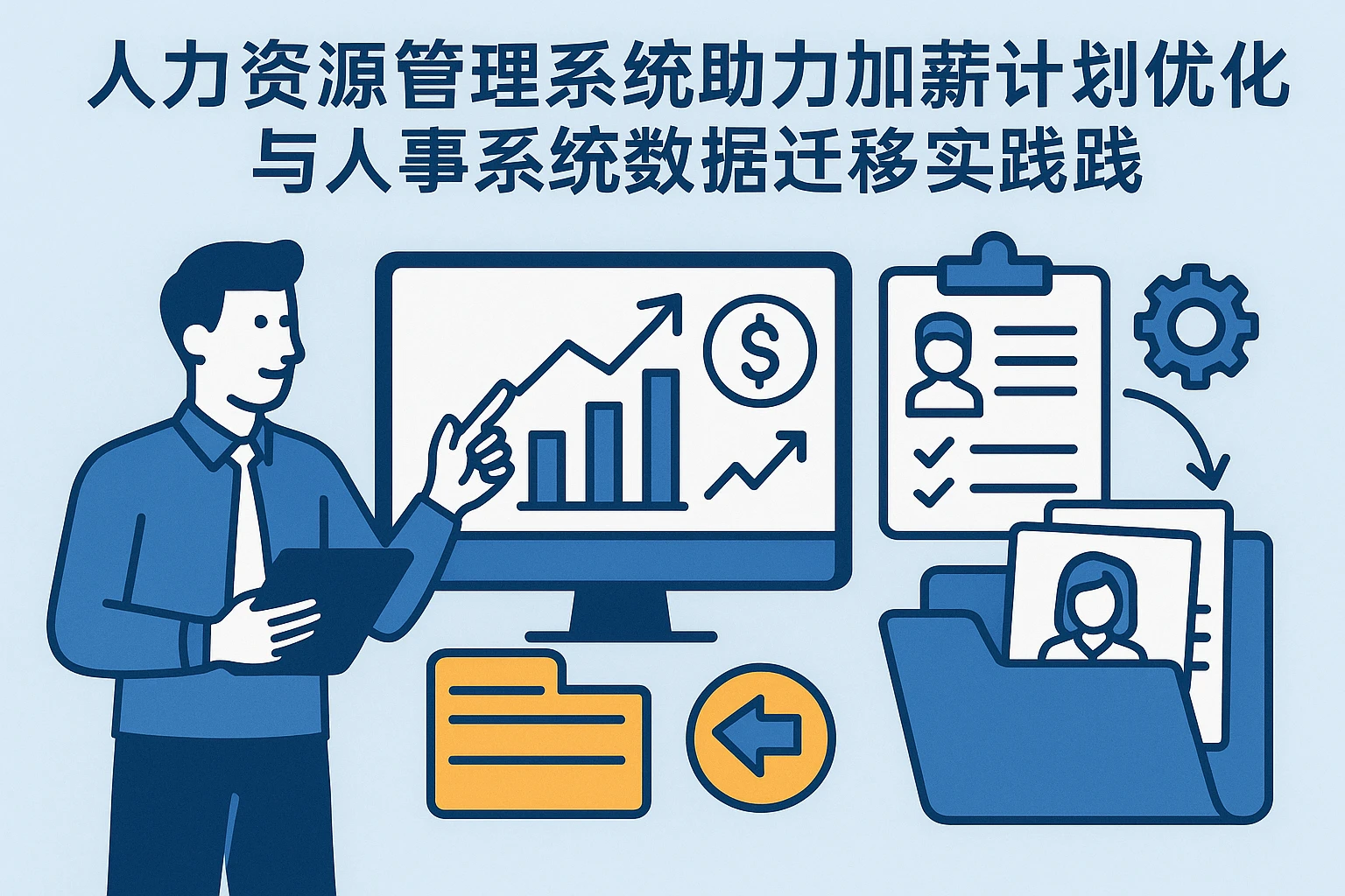 人力资源管理系统助力加薪计划优化与人事系统数据迁移实践