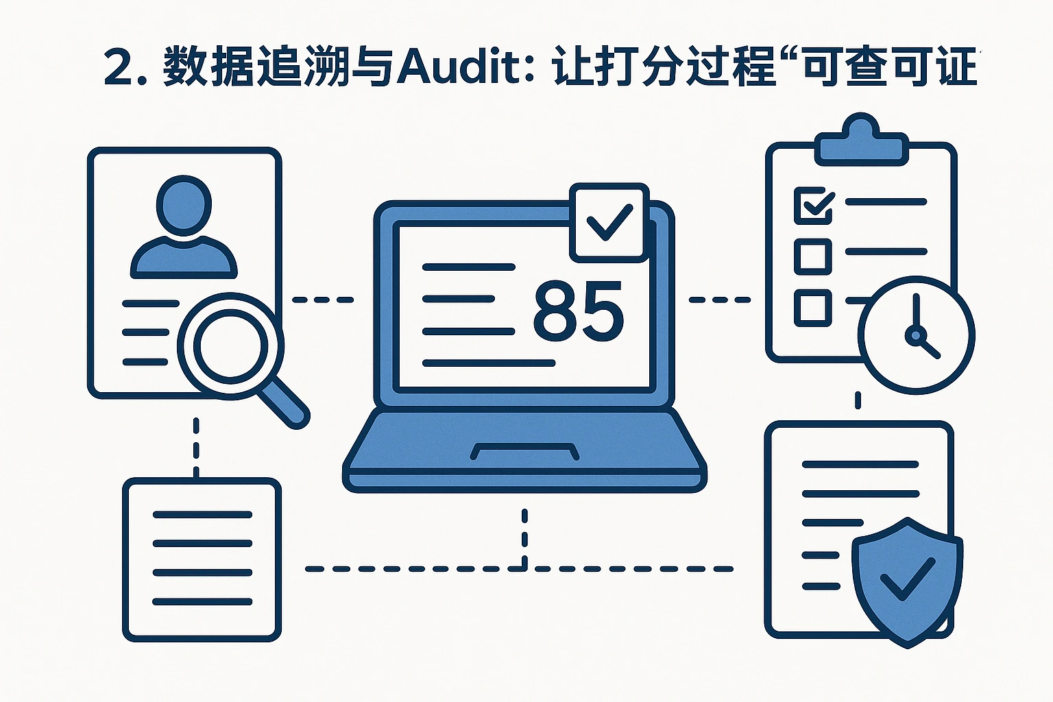 2. 数据追溯与Audit：让打分过程“可查可证”