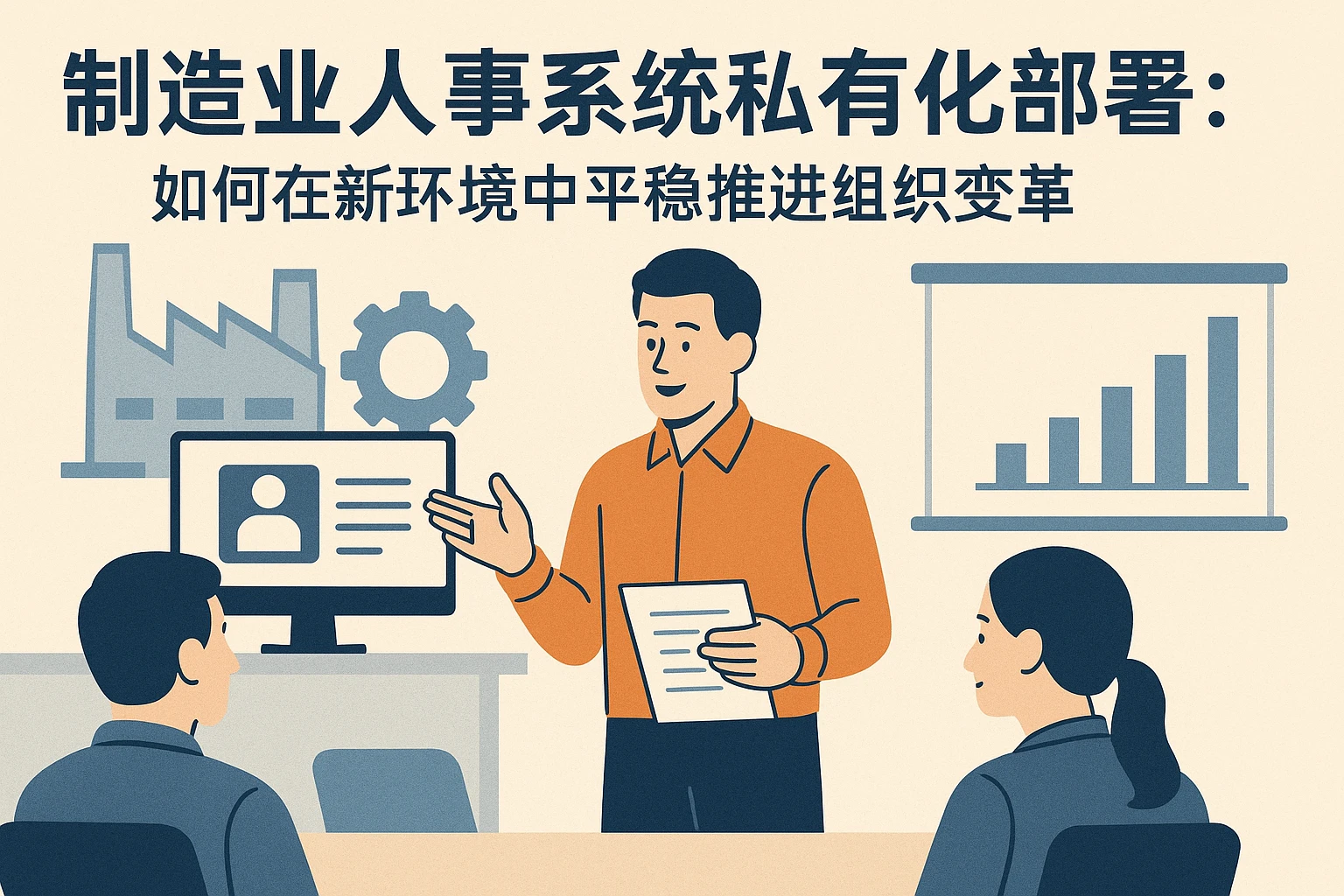 制造业人事系统私有化部署:如何在新环境中平稳推进组织变革