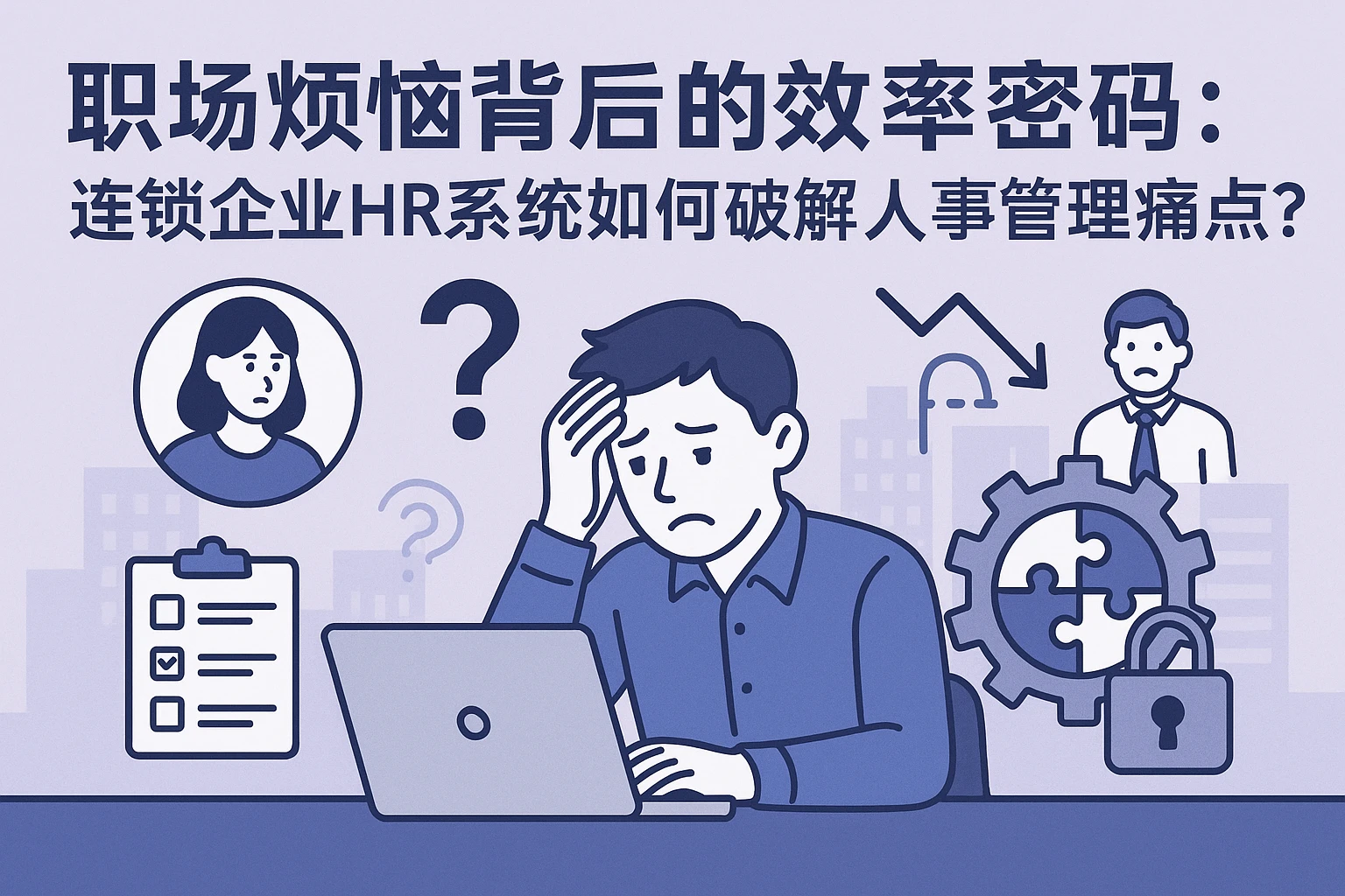 职场烦恼背后的效率密码：连锁企业HR系统如何破解人事管理痛点？