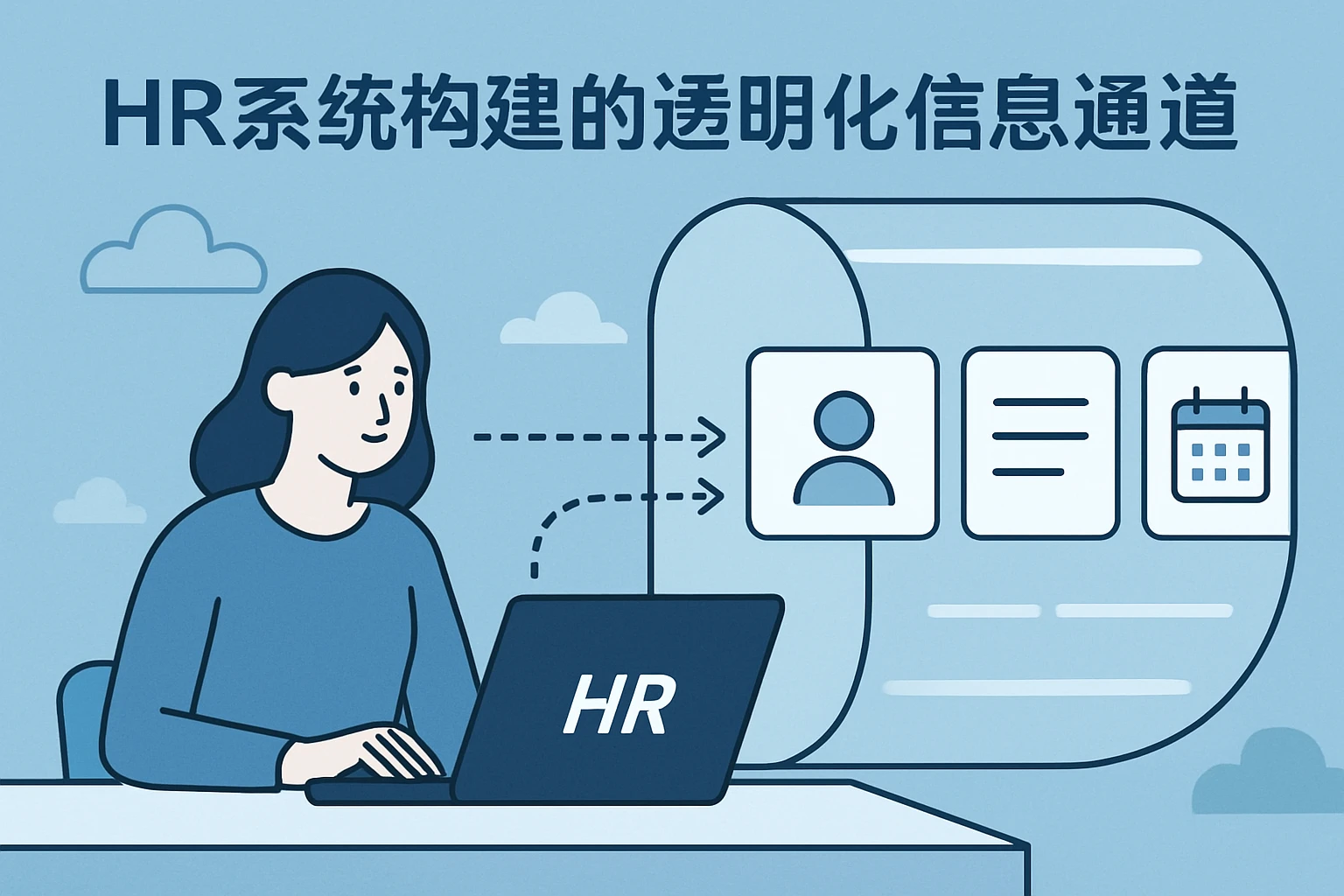 HR系统构建的透明化信息通道