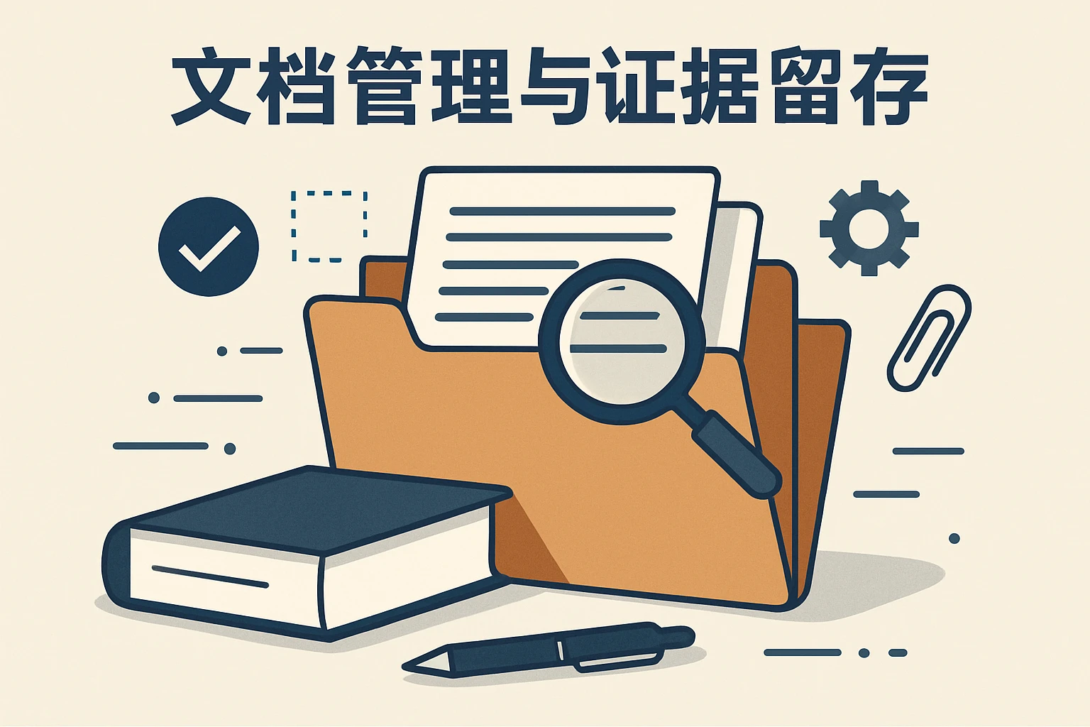 文档管理与证据留存