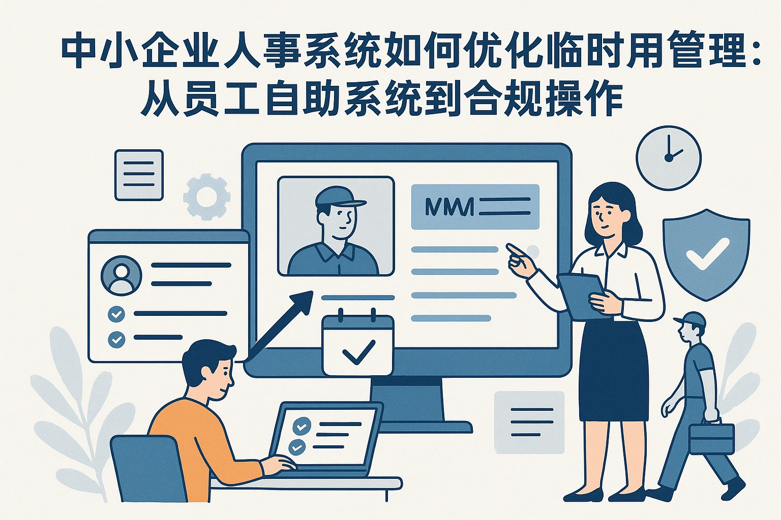 中小企业人事系统如何优化临时用工管理：从员工自助系统到合规操作
