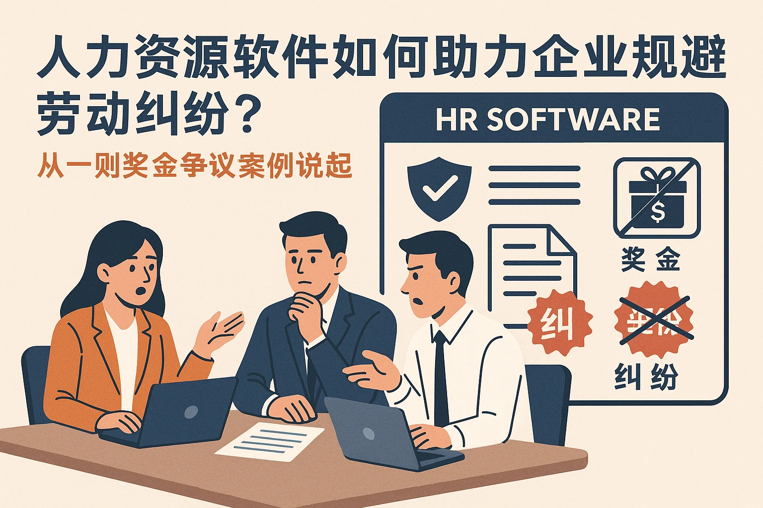 人力资源软件如何助力企业规避劳动纠纷？从一则奖金争议案例说起