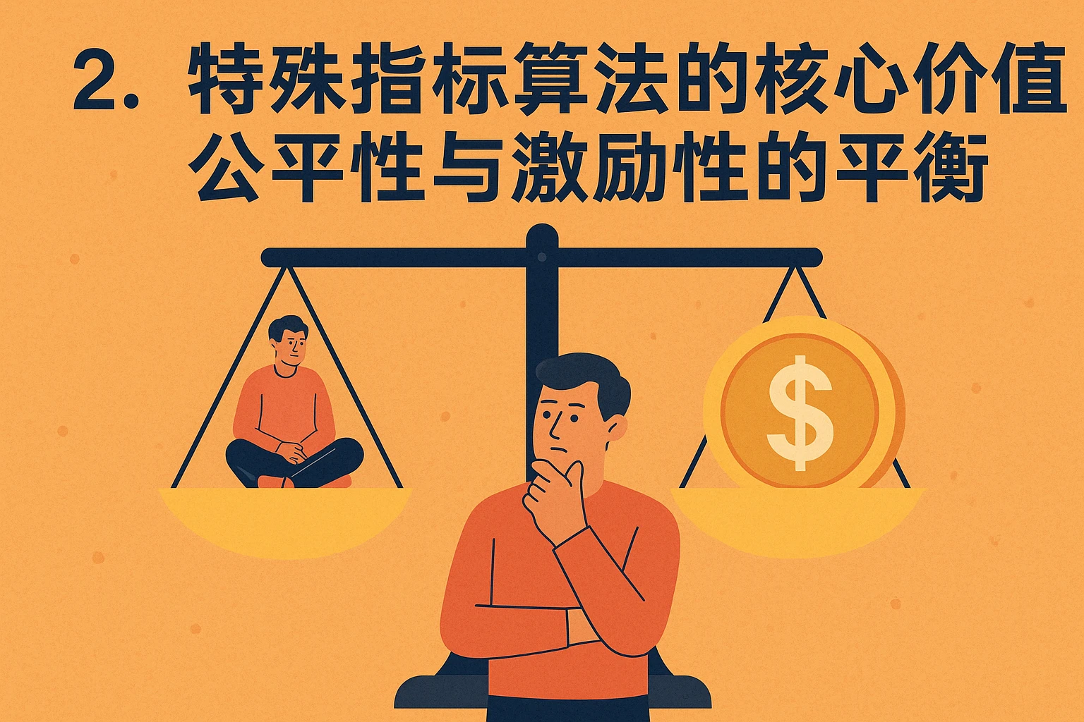 2. 特殊指标算法的核心价值:公平性与激励性的平衡