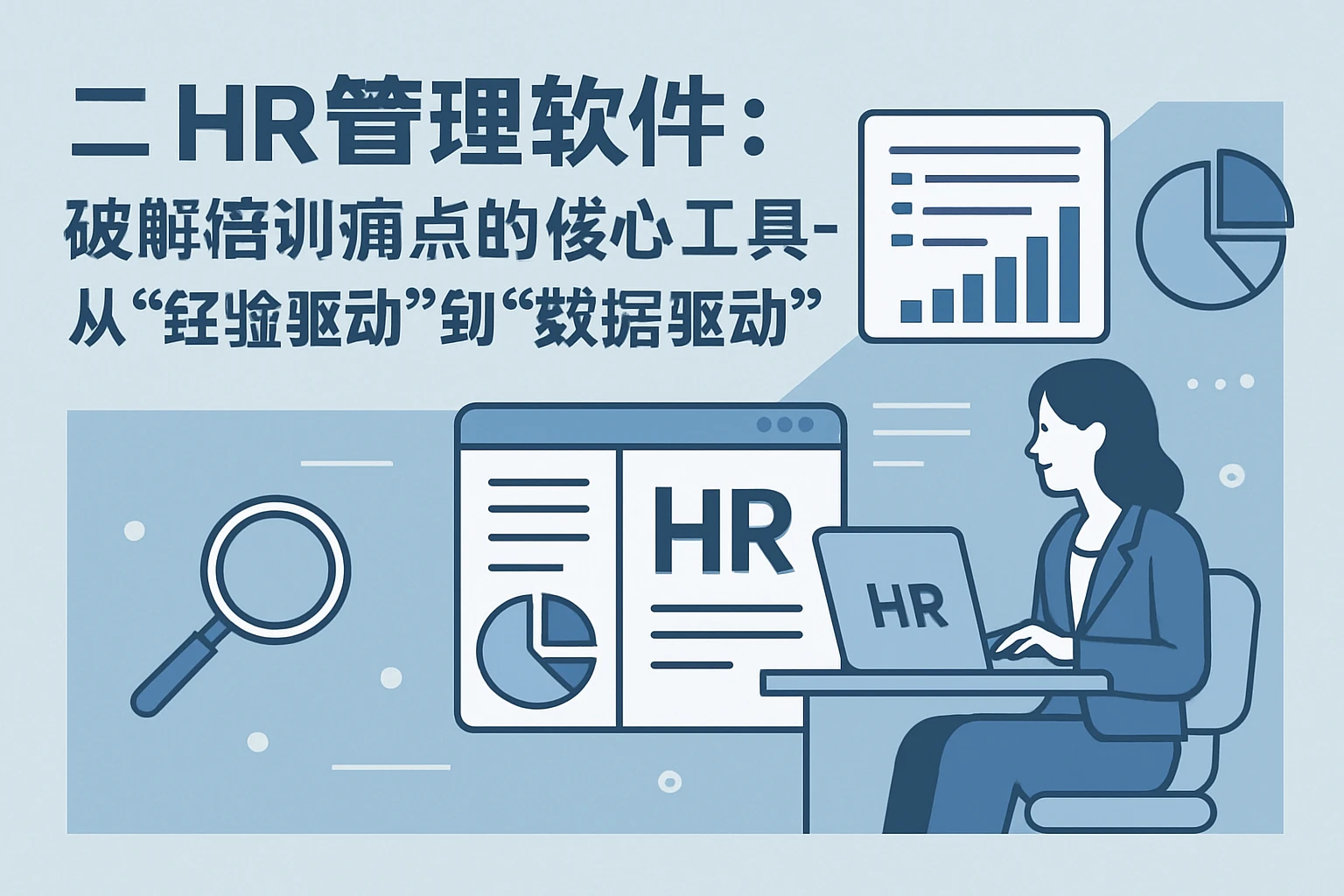 二、HR管理软件：破解培训痛点的核心工具——从“经验驱动”到“数据驱动”