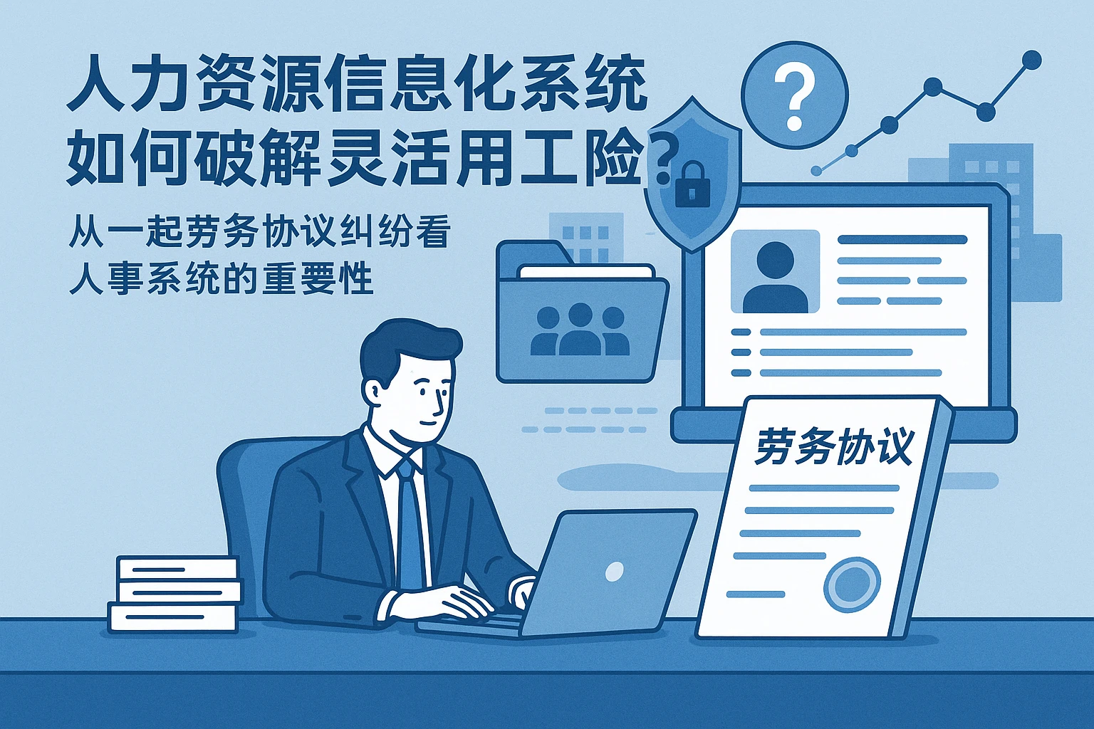 人力资源信息化系统如何破解灵活用工风险?从一起劳务协议纠纷看人事系统的重要性
