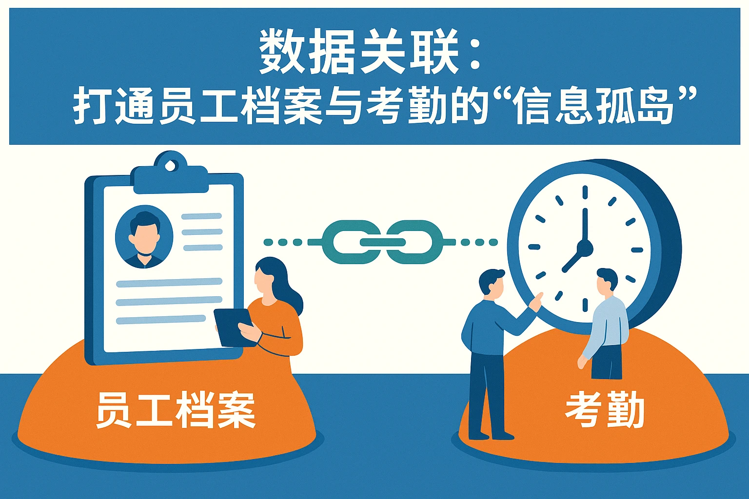 2. 数据关联：打通员工档案与考勤的“信息孤岛”