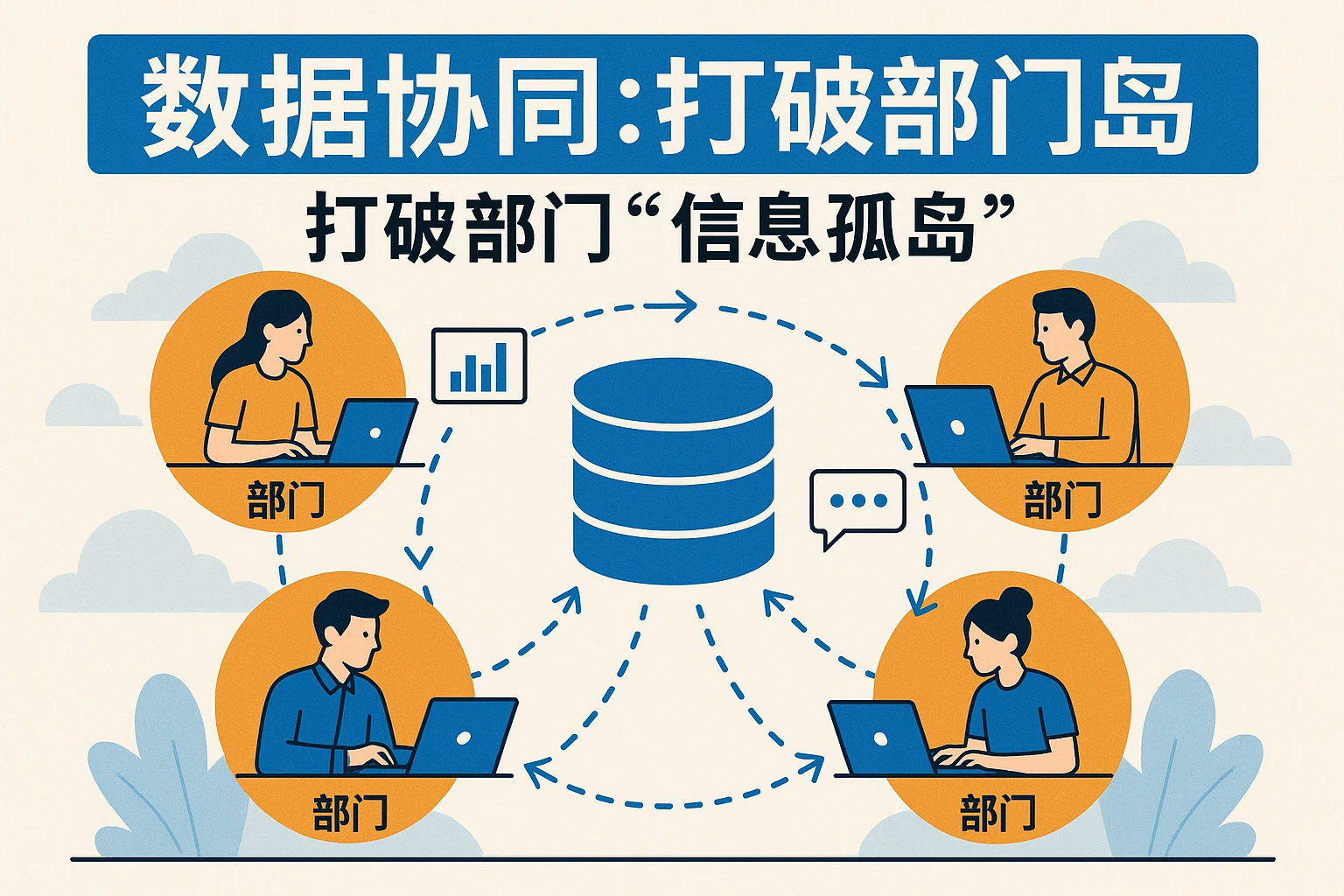2. 数据协同:打破部门“信息孤岛”