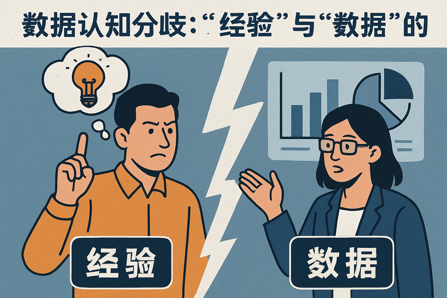 2. 数据认知分歧：“经验”与“数据”的碰撞