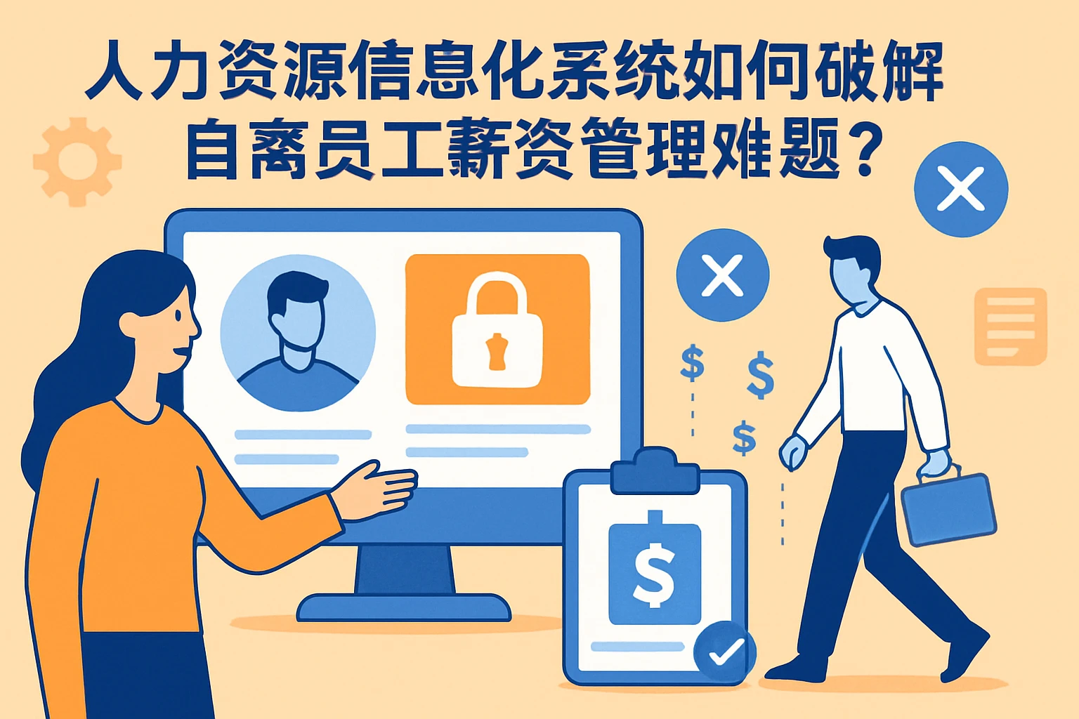 人力资源信息化系统如何破解自离员工薪资管理难题?