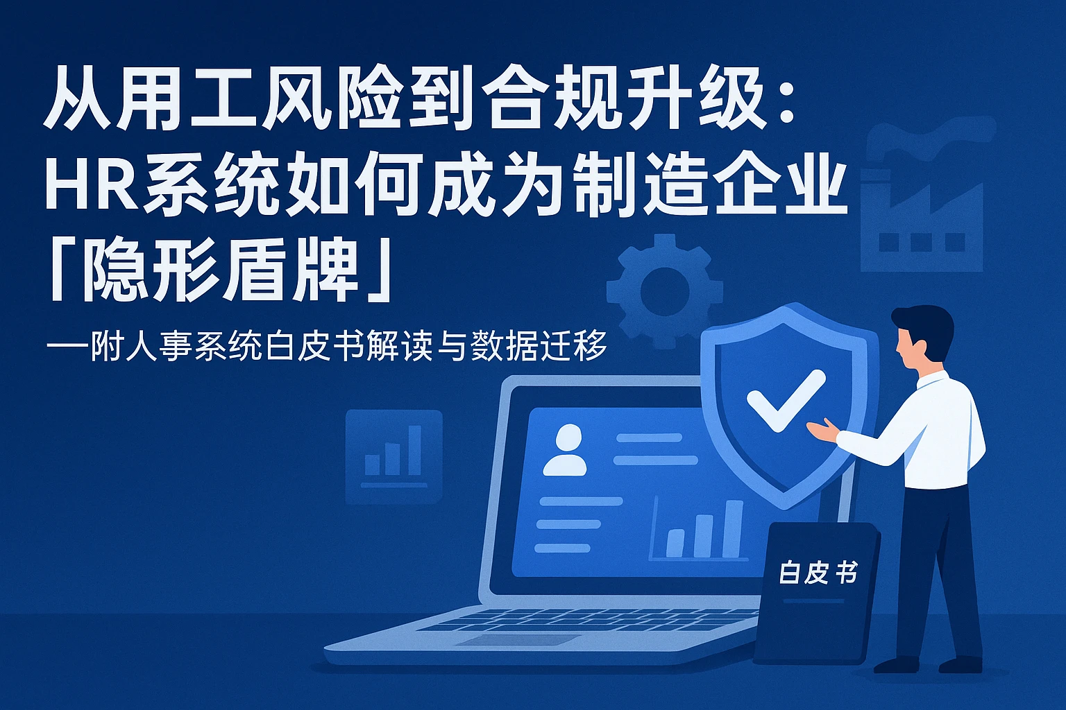 从用工风险到合规升级：HR系统如何成为制造企业的「隐形盾牌」——附人事系统白皮书解读与数据迁移指南