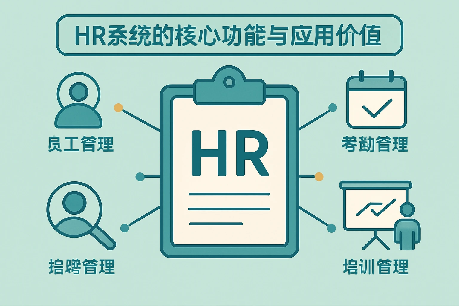 HR系统的核心功能与应用价值
