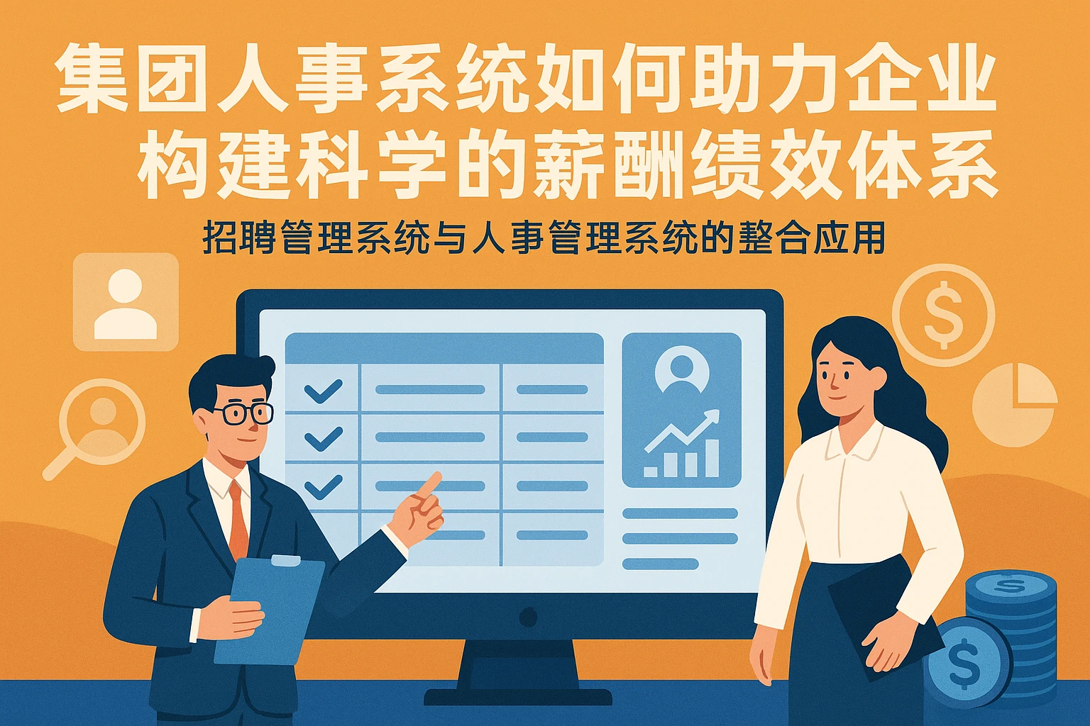 集团人事系统如何助力企业构建科学的薪酬绩效体系 - 招聘管理系统与人事管理系统的整合应用
