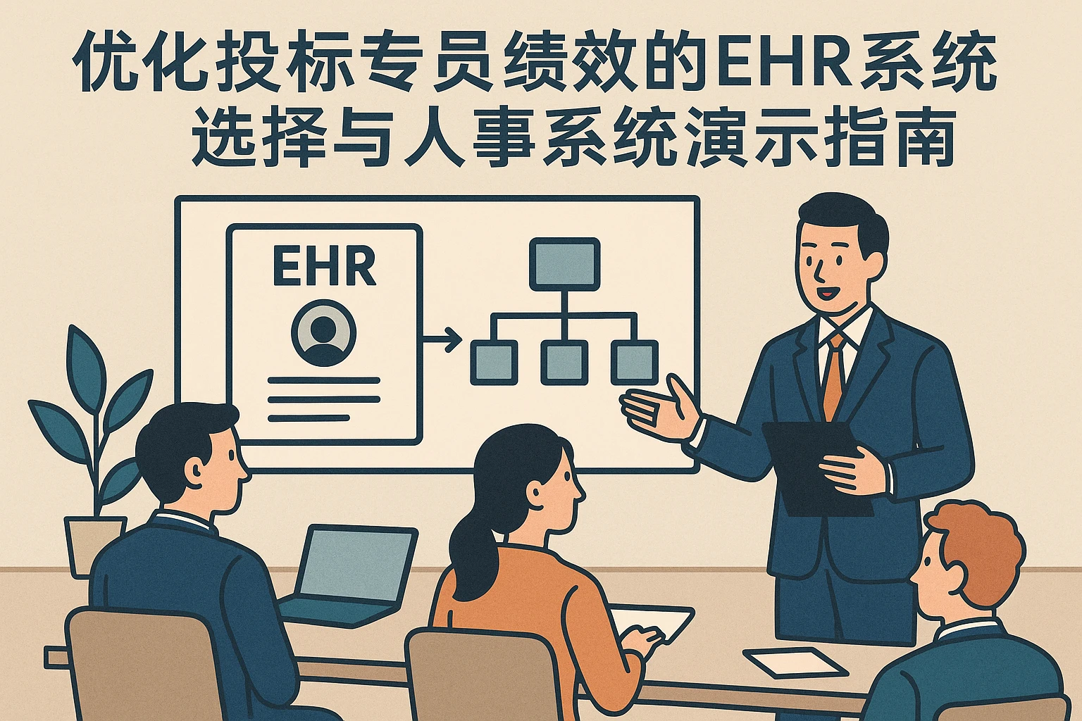 优化投标专员绩效的EHR系统选择与人事系统演示指南