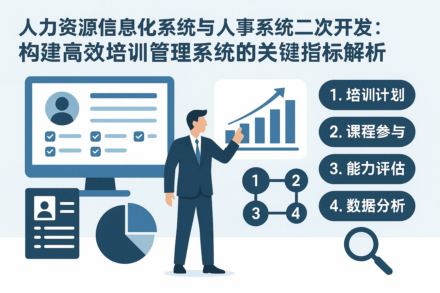 人力资源信息化系统与人事系统二次开发:构建高效培训管理系统的关键指标解析
