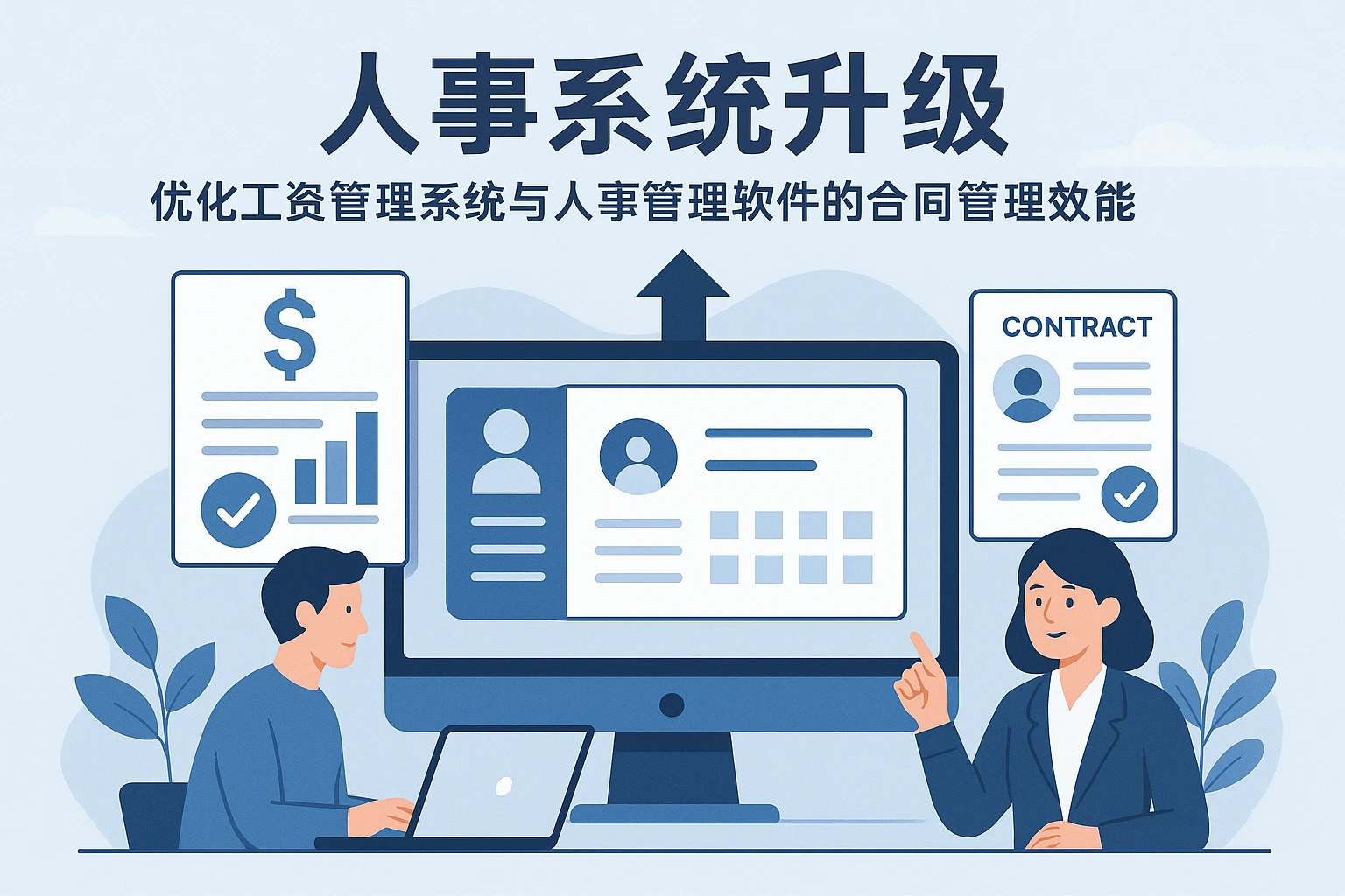 人事系统升级：优化工资管理系统与人事管理软件的合同管理效能