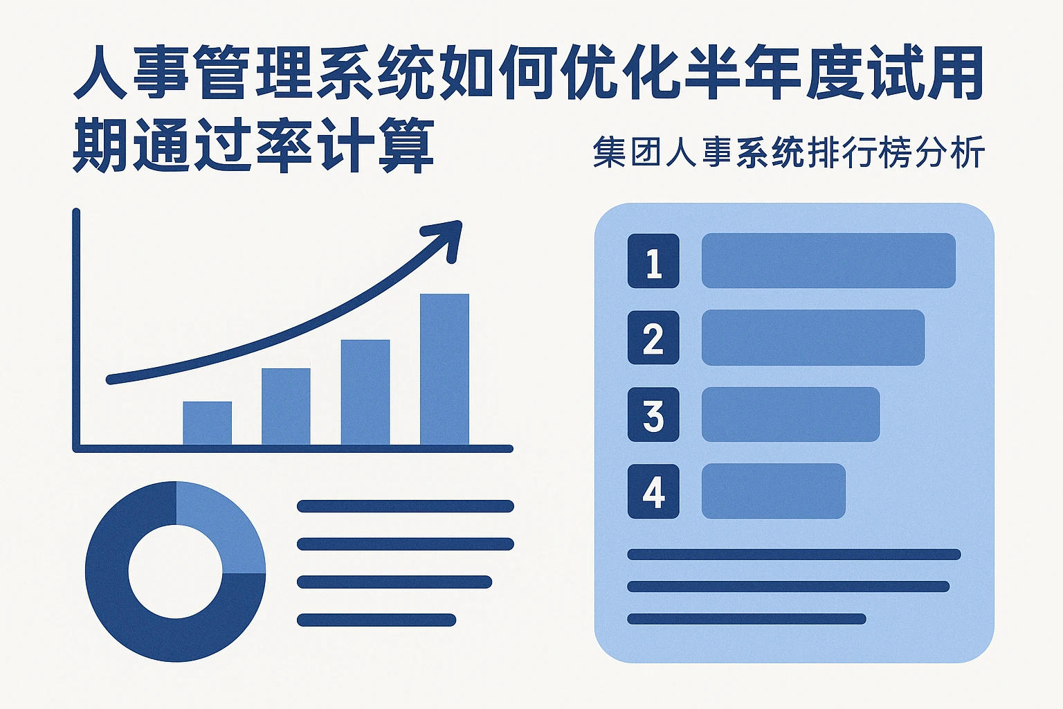 人事管理系统如何优化半年度试用期通过率计算 - 集团人事系统排行榜分析