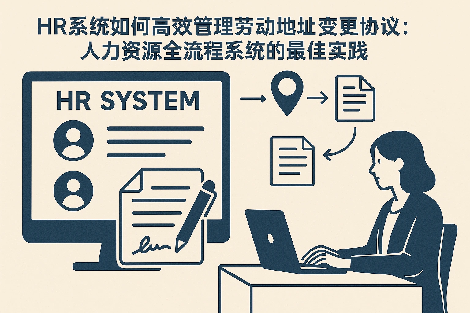 HR系统如何高效管理劳动地址变更协议:人力资源全流程系统的最佳实践