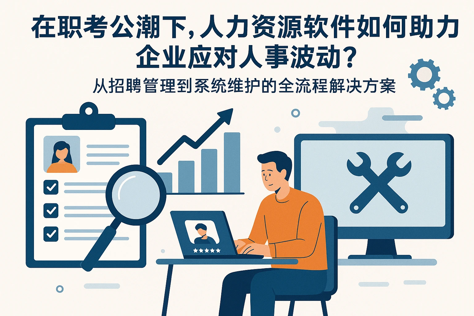 在职考公潮下,人力资源软件如何助力企业应对人事波动?——从招聘管理到系统维护的全流程解决方案