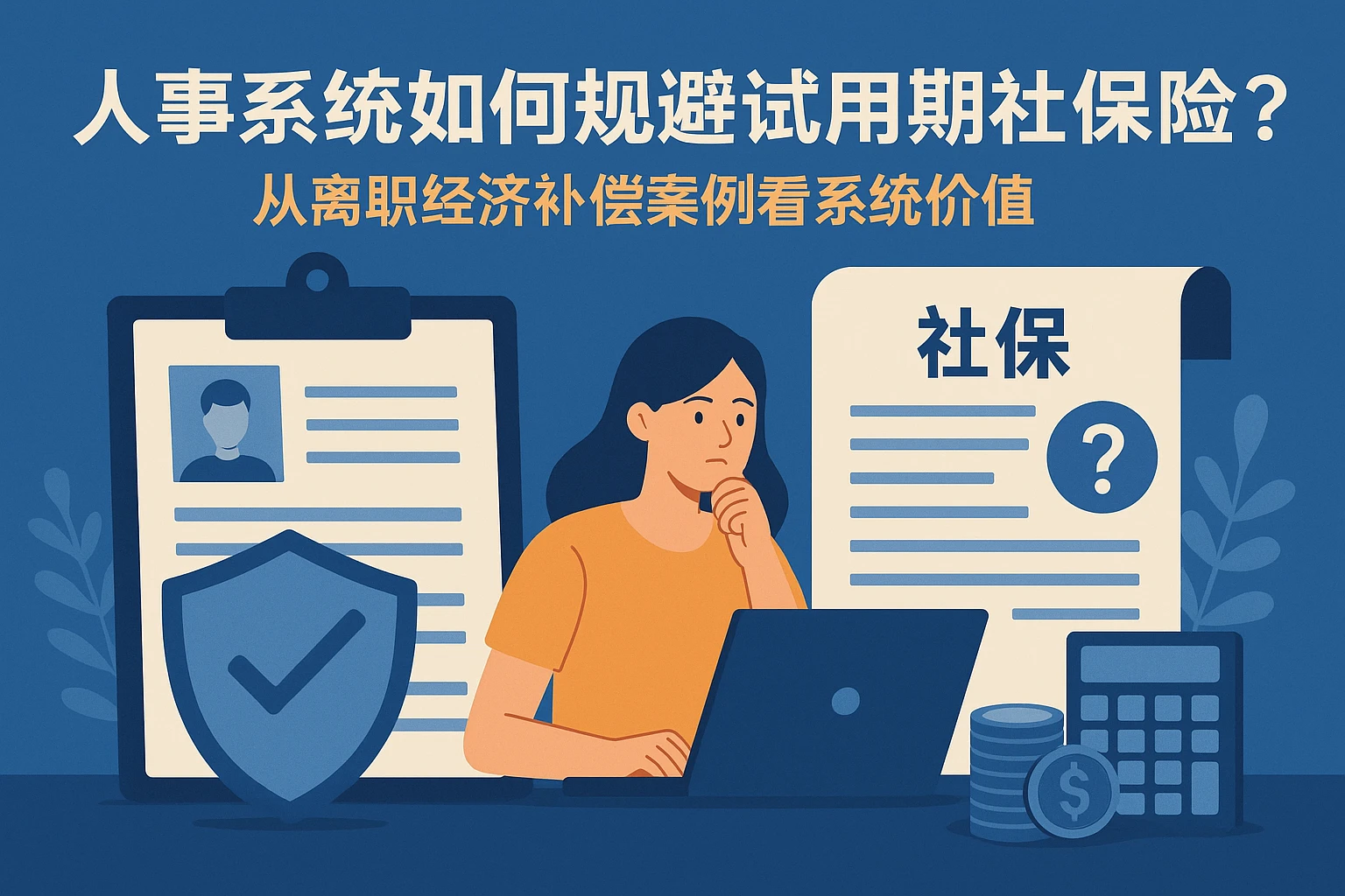 人事系统如何规避试用期社保风险？从离职经济补偿案例看系统价值