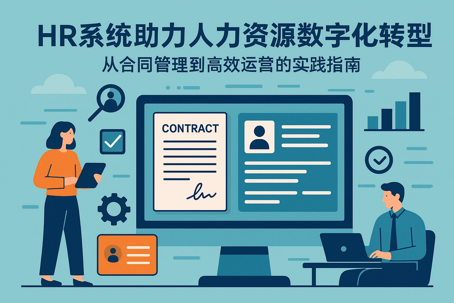 HR系统助力人力资源数字化转型:从合同管理到高效运营的实践指南