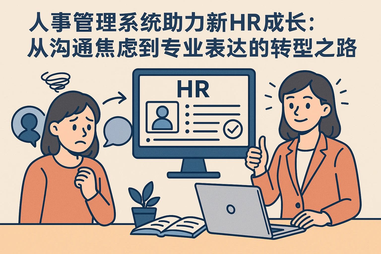 人事管理系统助力新HR成长：从沟通焦虑到专业表达的转型之路