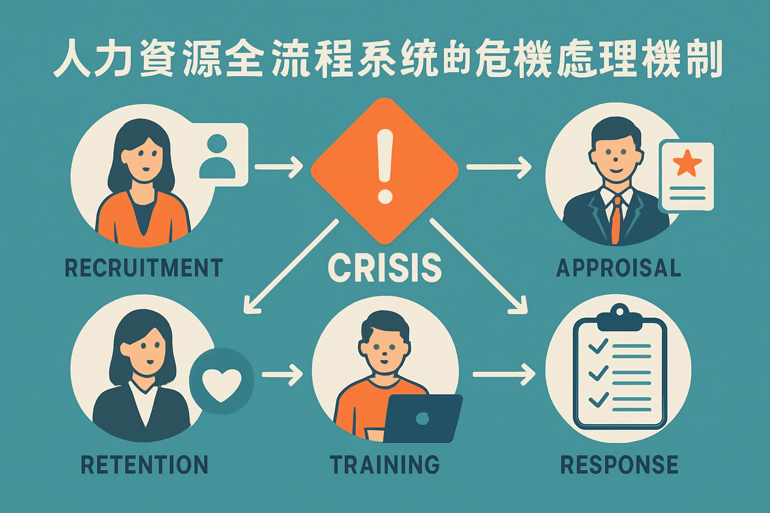 人力资源全流程系统的危机处理机制