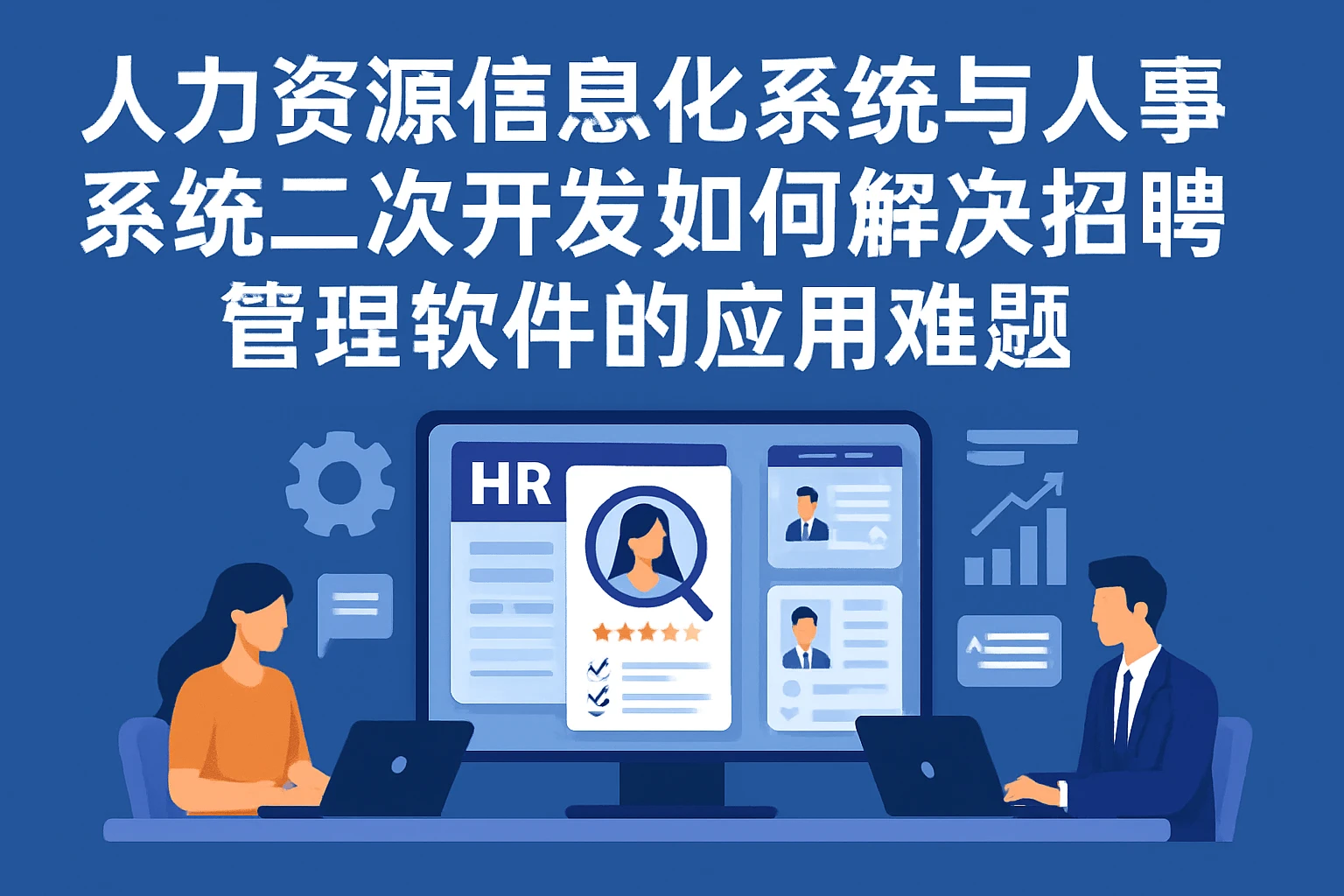人力资源信息化系统与人事系统二次开发如何解决招聘管理软件的应用难题