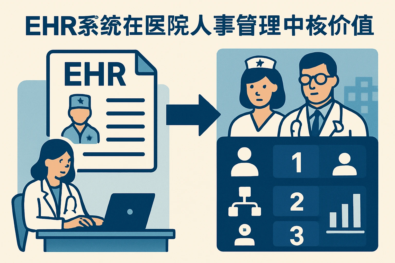 EHR系统在医院人事管理中的核心价值