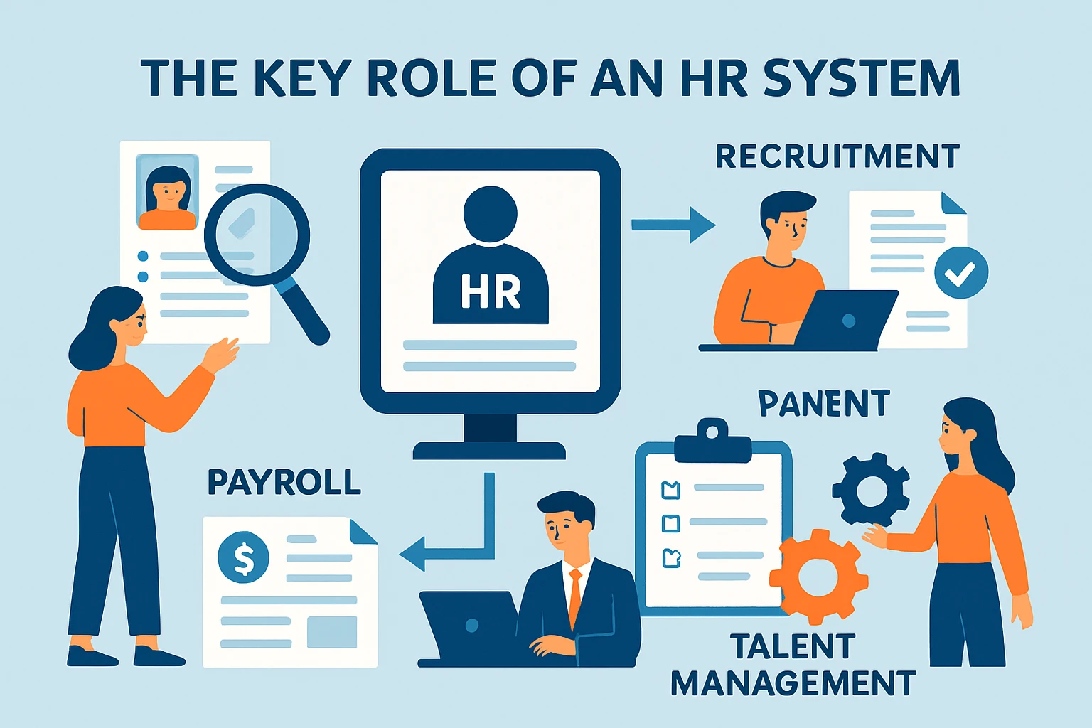 人力资源系统的关键作用