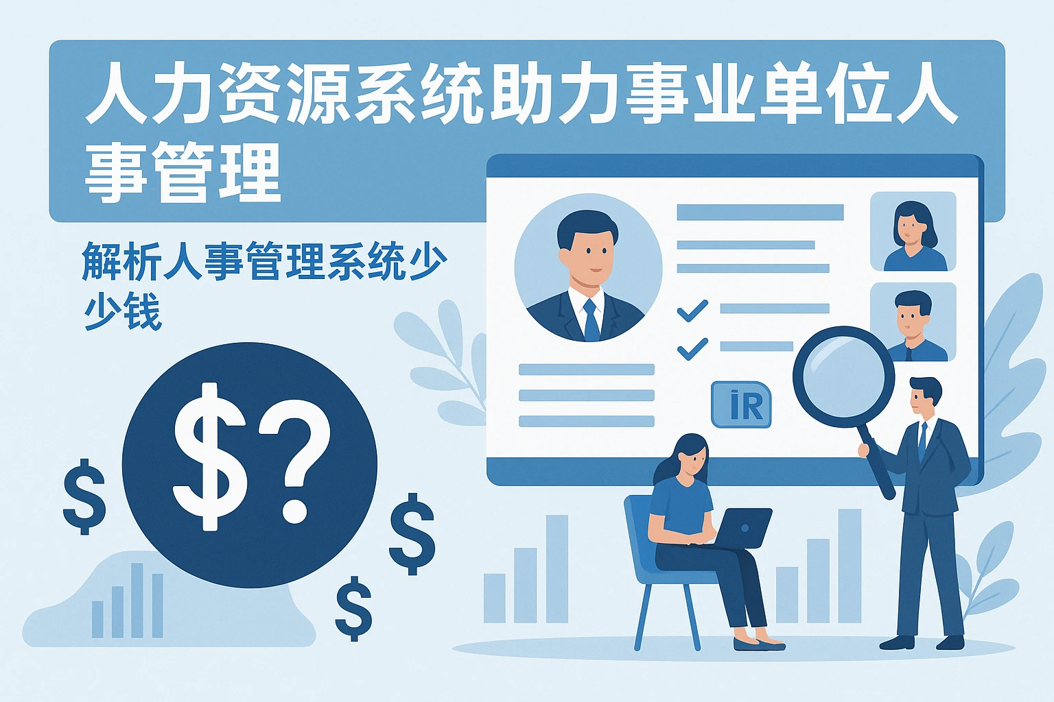 人力资源系统助力事业单位人事管理，解析人事管理系统多少钱