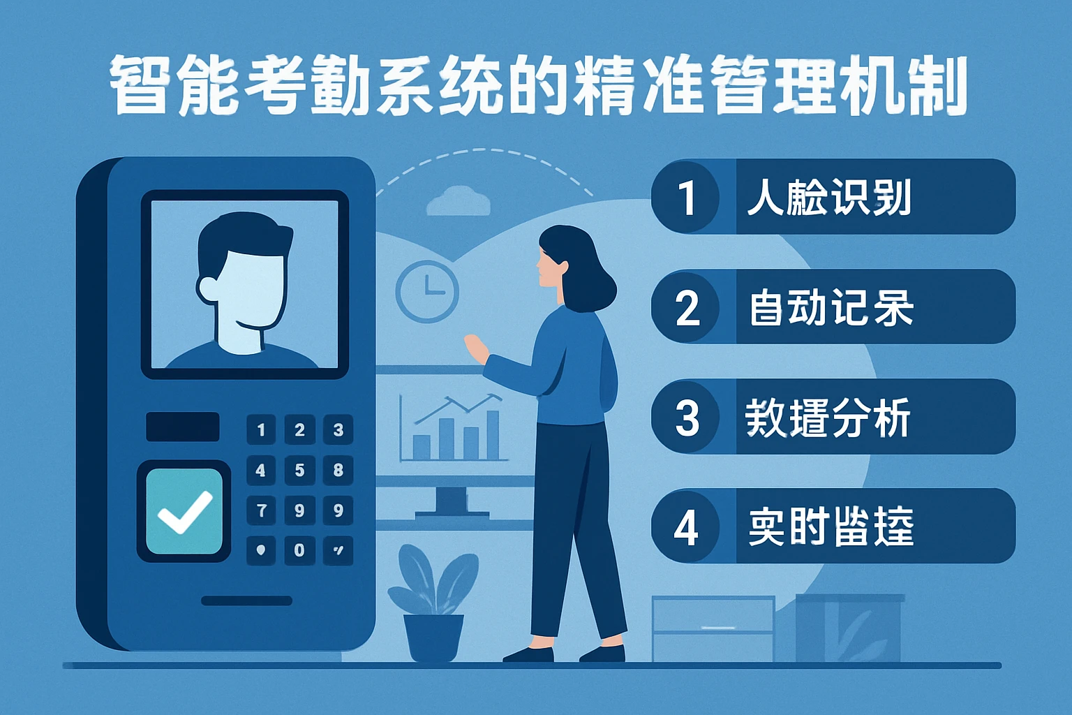 智能考勤系统的精准管理机制