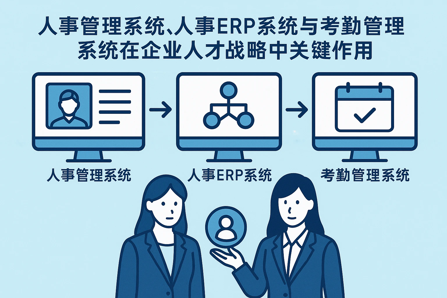 人事管理系统、人事ERP系统与考勤管理系统在企业人才战略中的关键作用