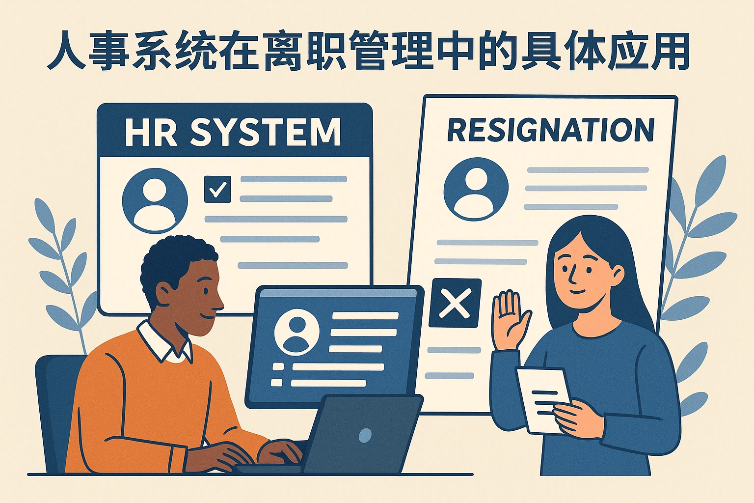 人事系统在离职管理中的具体应用