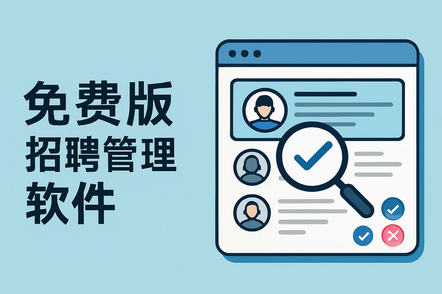 免费版招聘管理软件