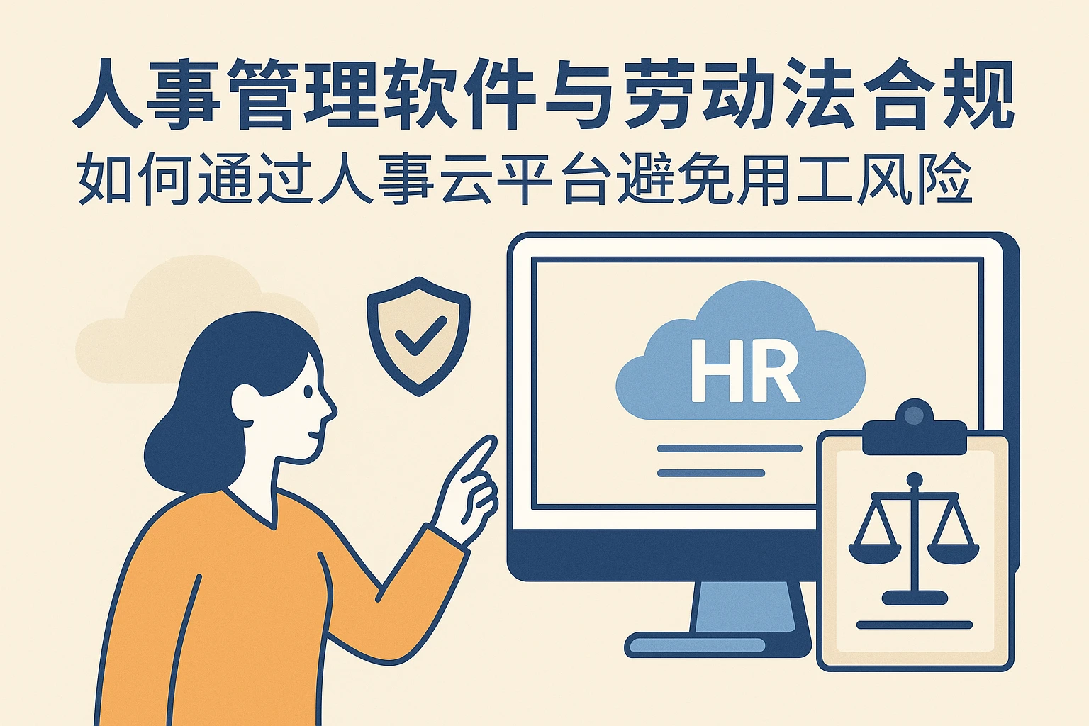 人事管理软件与劳动法合规：如何通过人事云平台避免用工风险