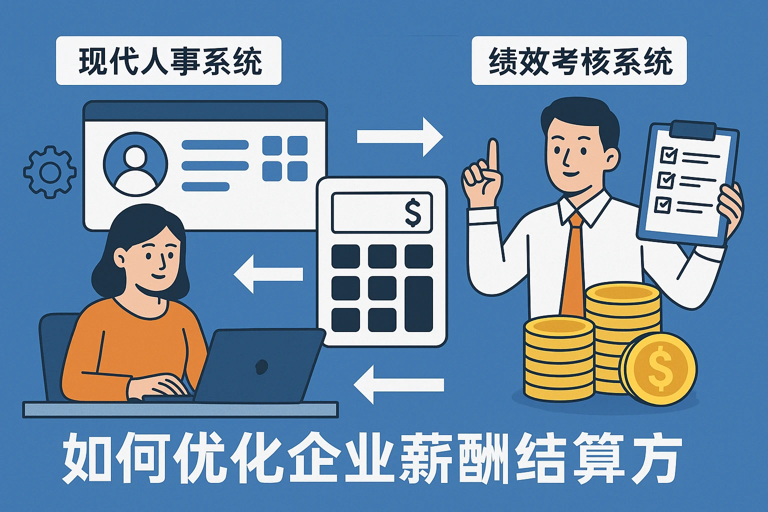 现代人事系统与绩效考核系统如何优化企业薪酬结算方式
