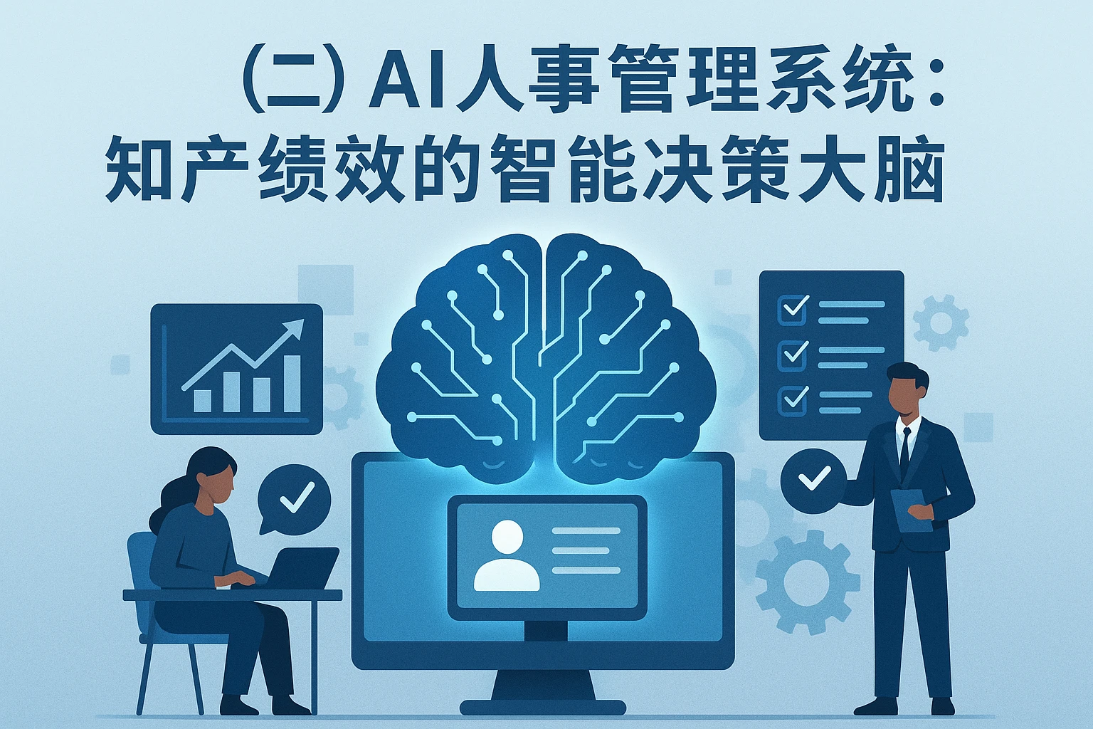 （二）AI人事管理系统：知产绩效的智能决策大脑