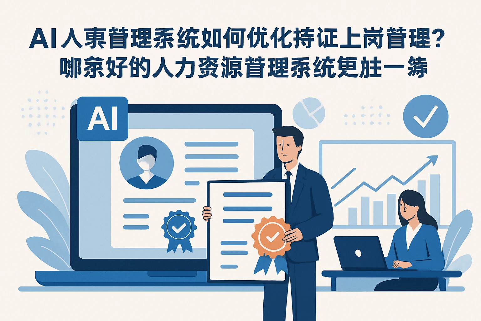 AI人事管理系统如何优化持证上岗管理？哪家好的人力资源管理系统更胜一筹