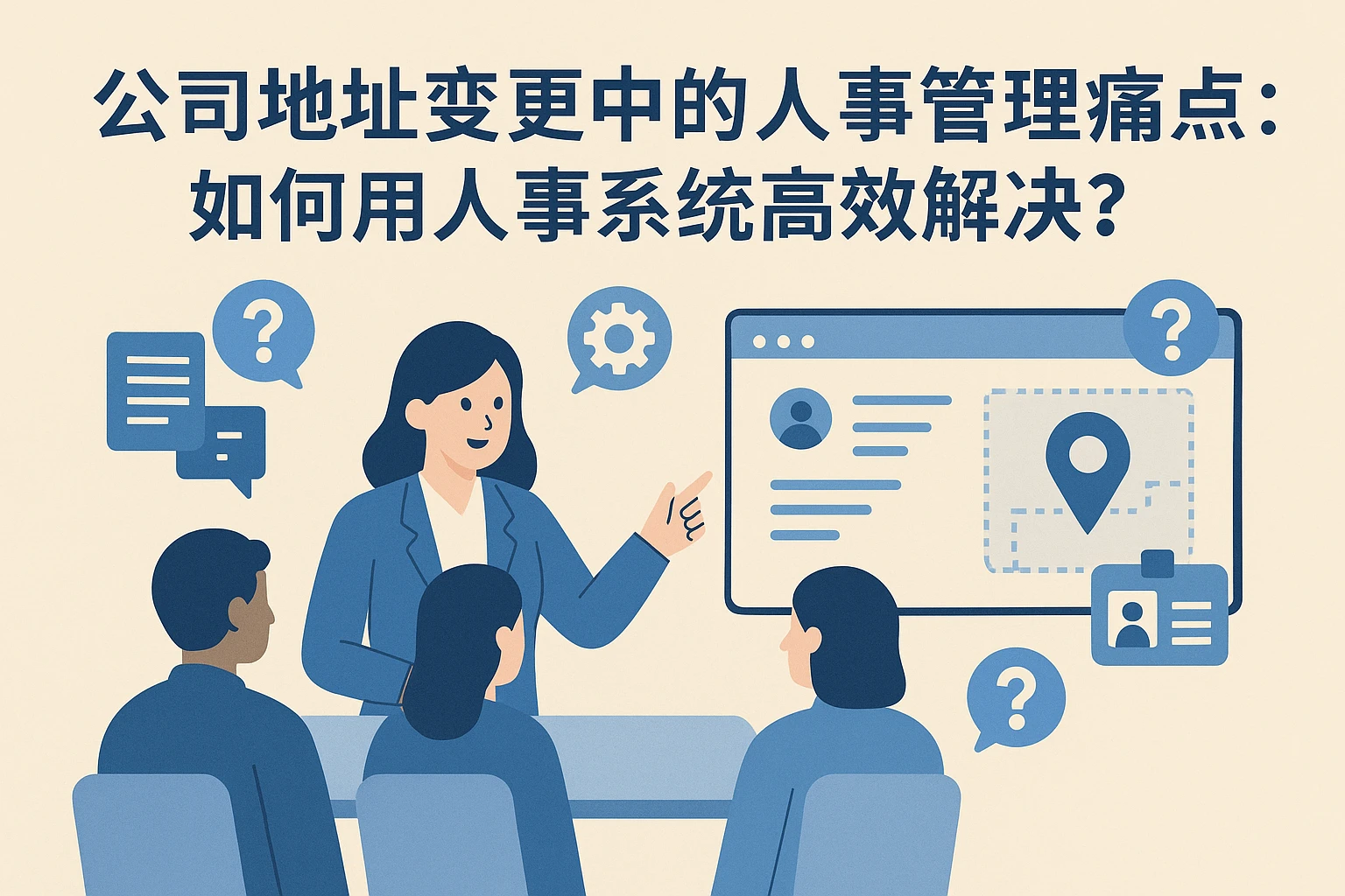 公司地址变更中的人事管理痛点：如何用人事系统高效解决？