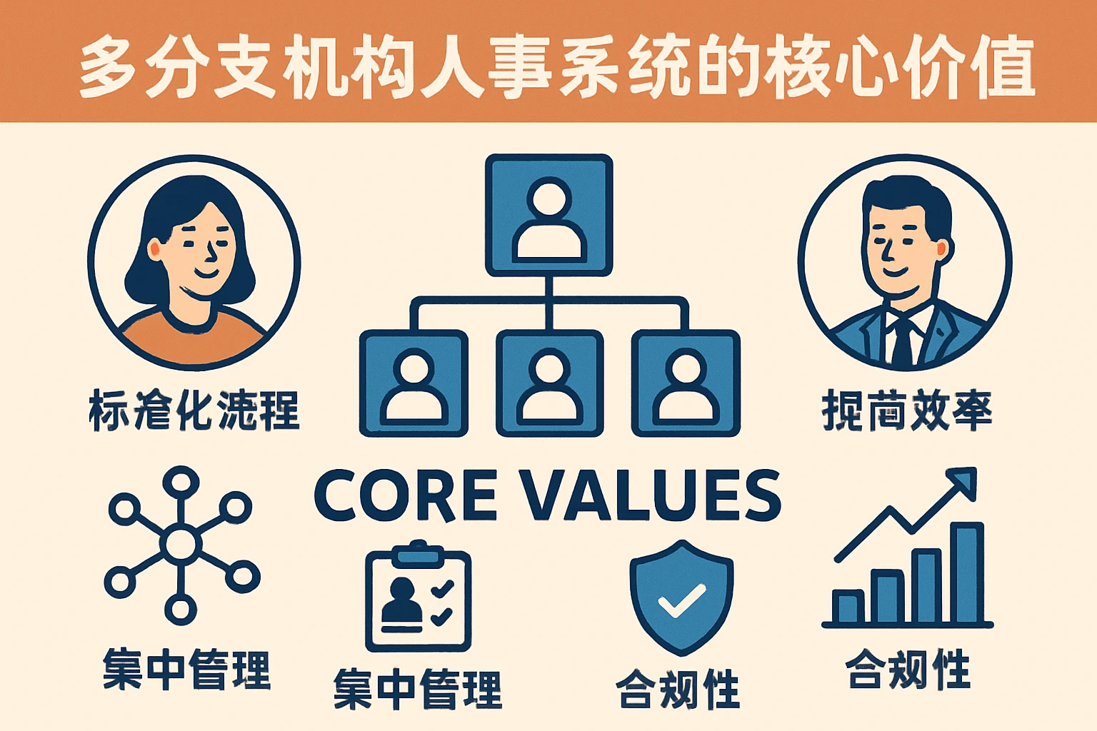 多分支机构人事系统的核心价值