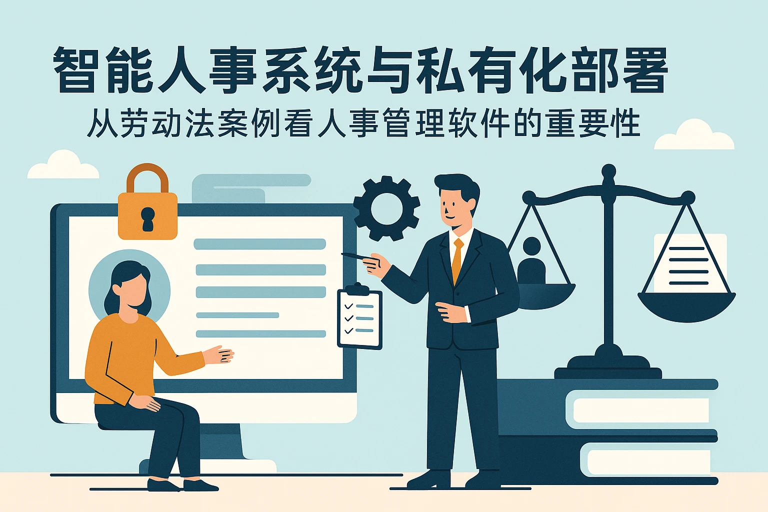 智能人事系统与私有化部署：从劳动法案例看人事管理软件的重要性