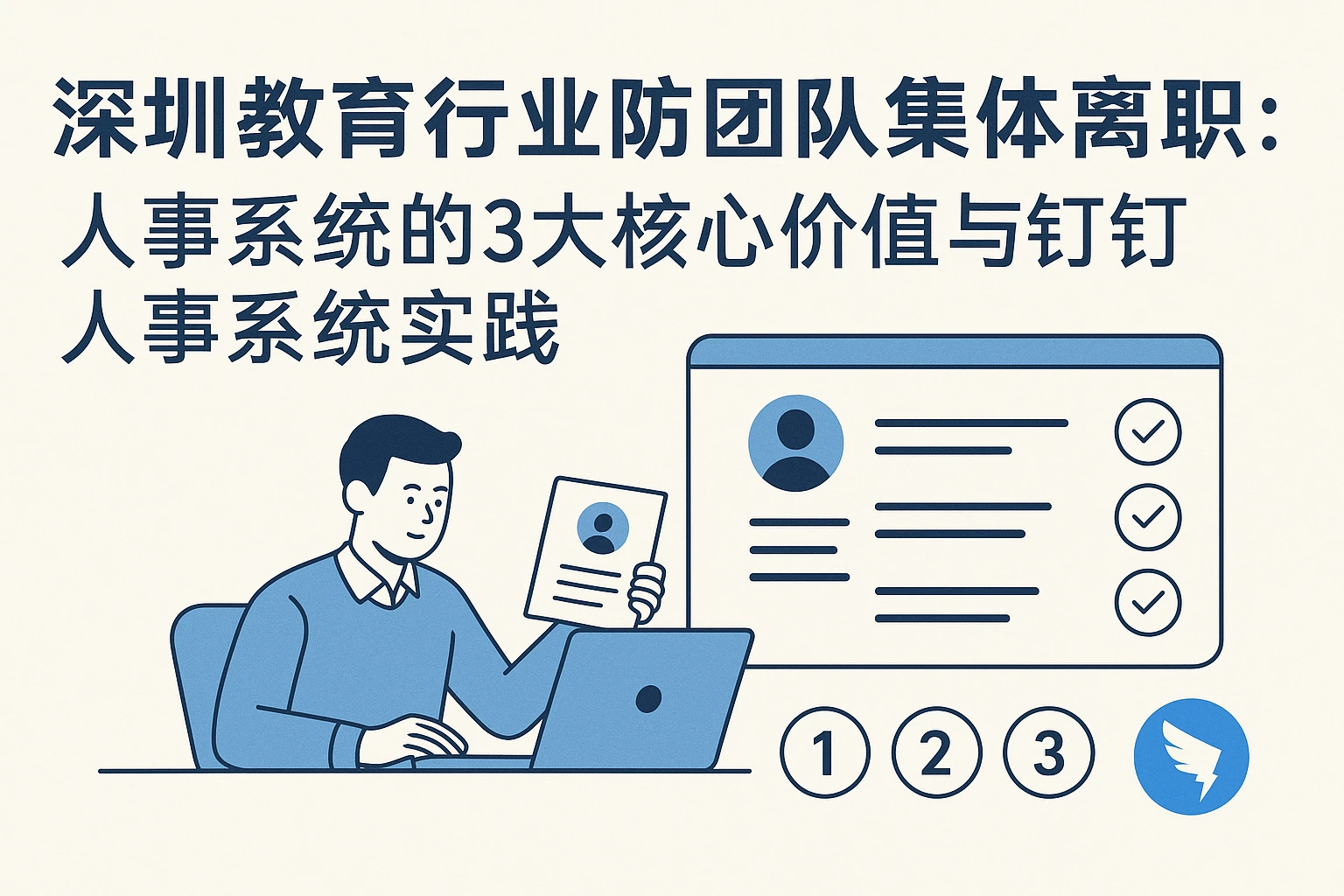 深圳教育行业防团队集体离职：人事系统的3大核心价值与钉钉人事系统实践