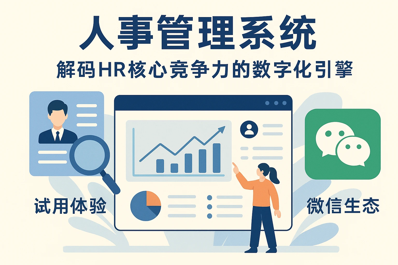 人事管理系统：解码HR核心竞争力的数字化引擎——从试用体验到微信生态的进化